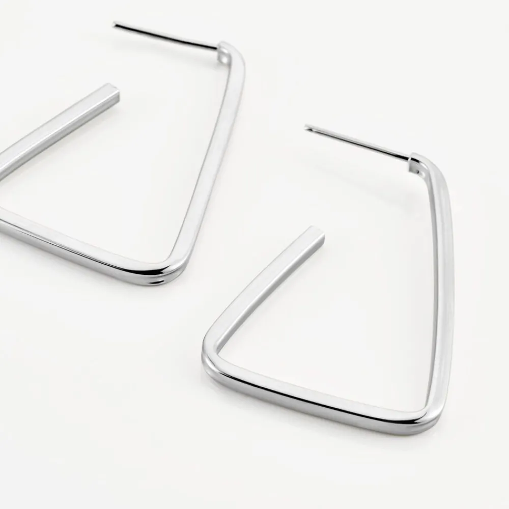 Boucles D'oreilles Pendantes Argent Blanc Timothea|Marc Orian Best