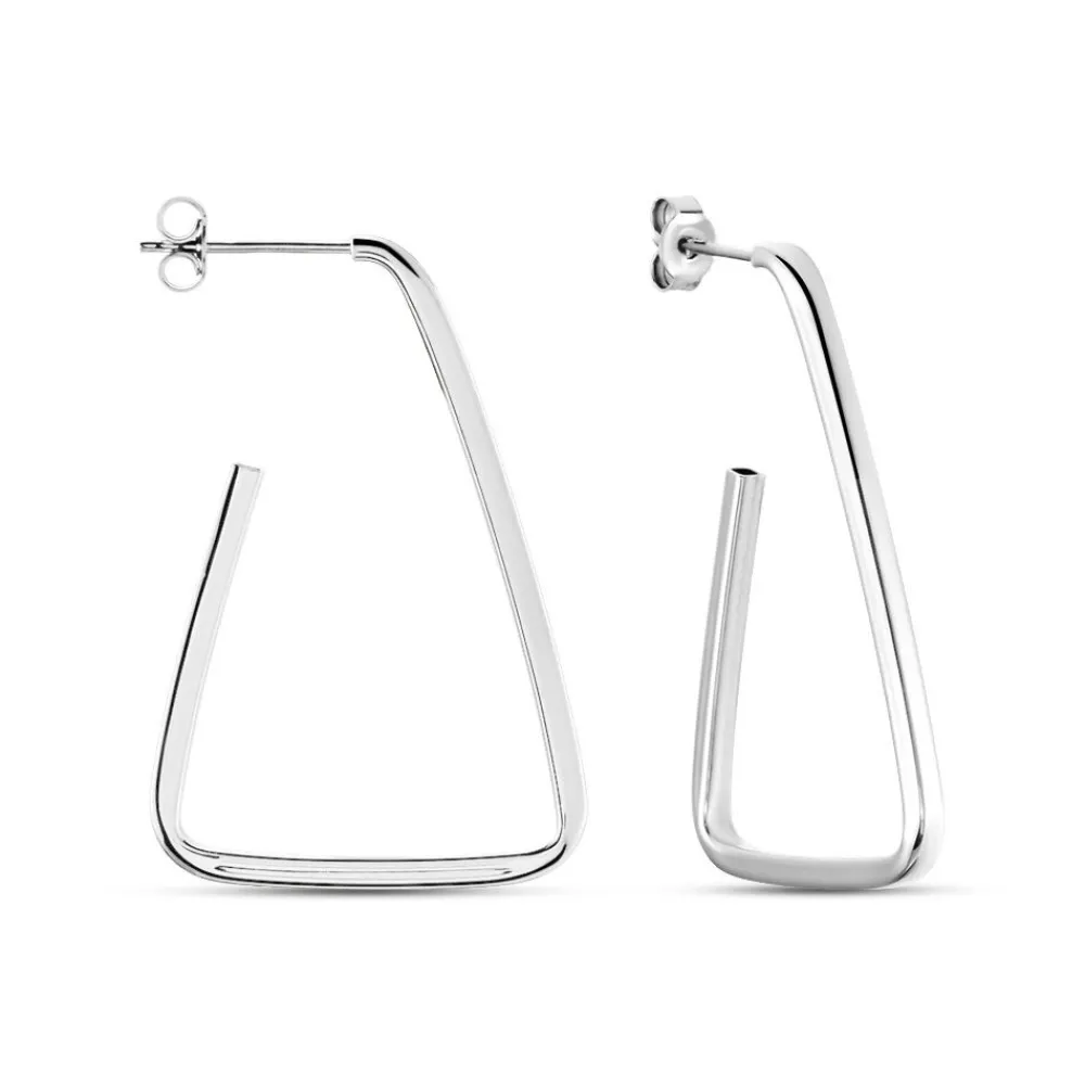 Boucles D'oreilles Pendantes Argent Blanc Timothea|Marc Orian Best