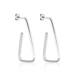 Boucles D'oreilles Pendantes Argent Blanc Timothea|Marc Orian Best