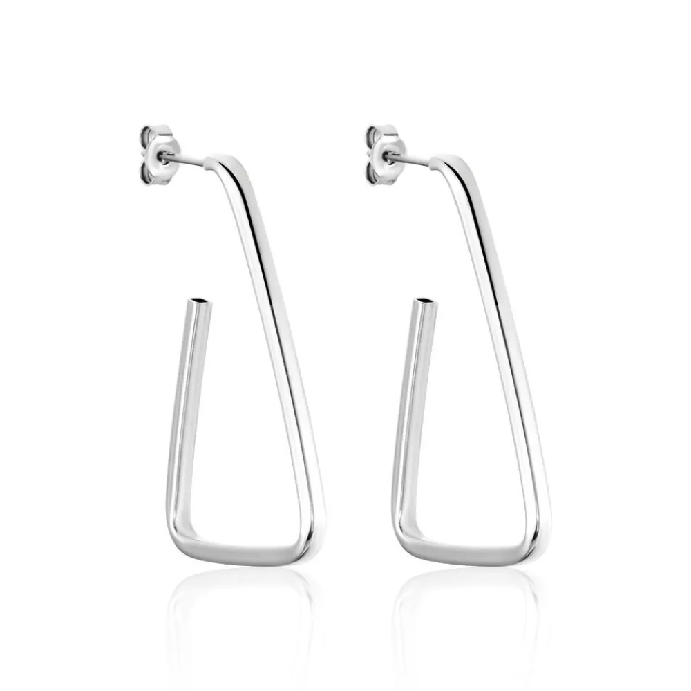 Boucles D'oreilles Pendantes Argent Blanc Timothea|Marc Orian Best