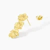 Boucles D'Oreilles Pendantes Olyss Argent Jaune|Marc Orian