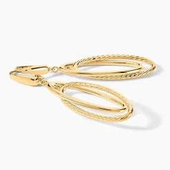 Boucles D'Oreilles Pendantes Francisek Or Jaune|Marc Orian Clearance