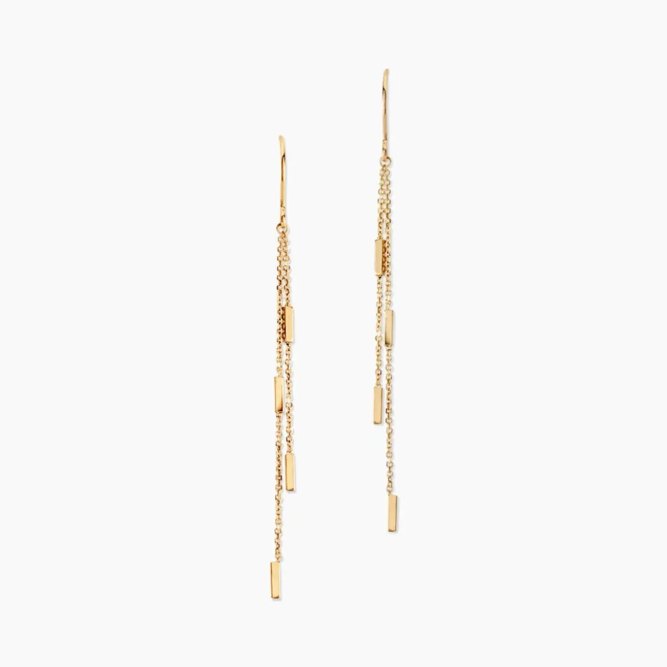 Boucles D'oreilles Pendantes Neos Or Jaune