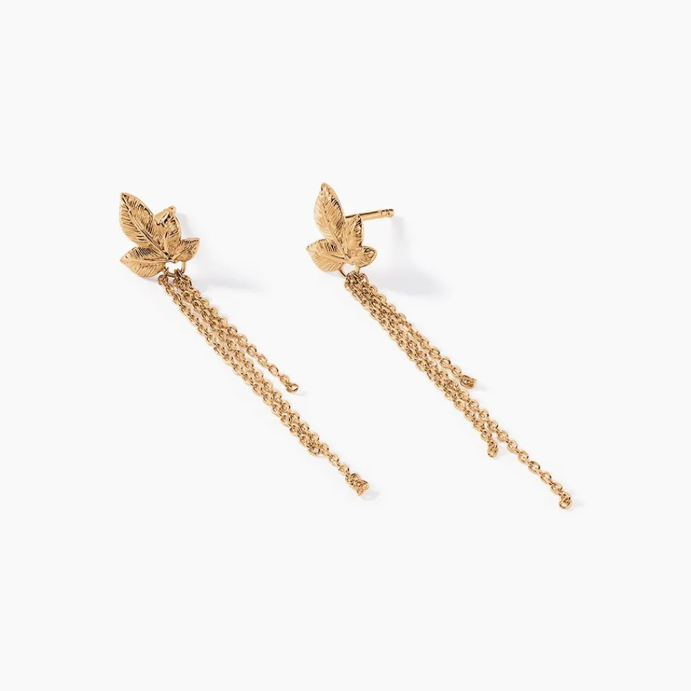 Boucles D'oreilles Pendantes Althea Plaqué Or Doré|Marc Orian Outlet