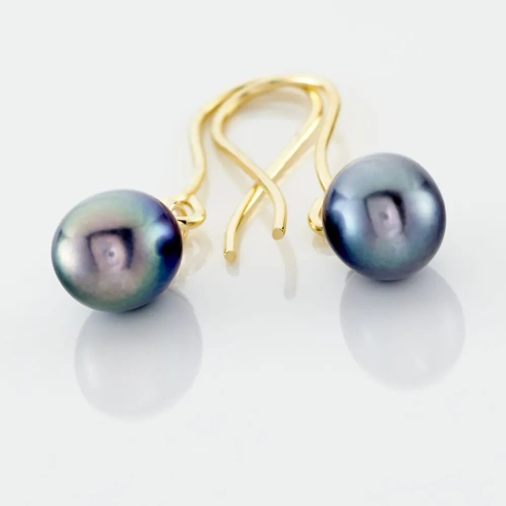 Boucles D'oreilles Pendantes Argent Blanc Stieg