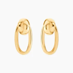 Boucles D'Oreilles Pendantes Daphney Or Jaune