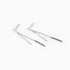 Boucles D'oreilles Pendantes Ainhoaa Or Blanc Diamant