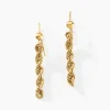Boucles D'oreilles Pendantes Cordelia Or Jaune