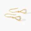 Boucles D'Oreilles Pendantes Ephraim Or Jaune Diamant|Marc Orian Sale