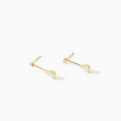 Boucles D'oreilles Pendantes Goutte De Zirconium|Marc Orian Outlet