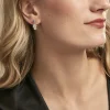 Boucles D'oreilles Pendantes Fidelma Argent Blanc Spinelle Oxyde|Marc Orian Outlet