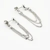 Boucles D'oreilles Pendantes Argent Blanc Novia|Marc Orian Outlet