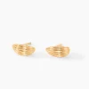 Boucles D'oreilles Puces Acapulco Plaqué Or Jaune|Marc Orian Hot