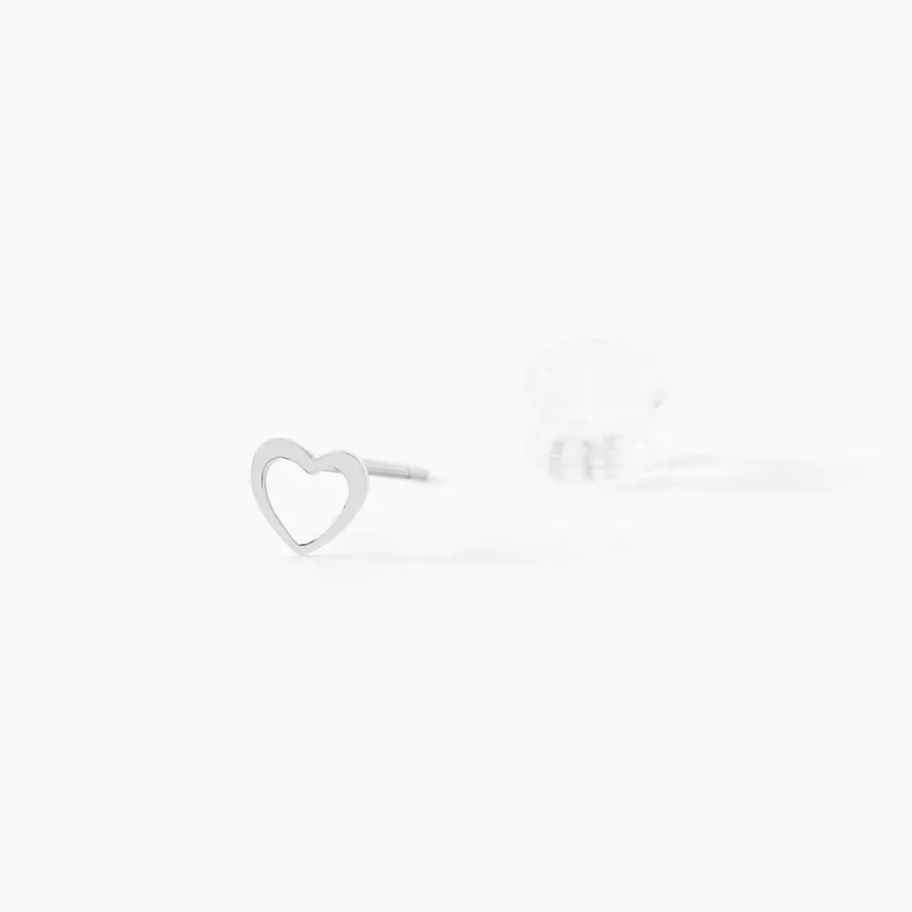 Boucles D'oreilles Puces Anne-maudae Coeurs|Marc Orian Online