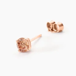 Boucles D'oreilles Puces Argent Rose Rio Santa Teresa Oxyde|Marc Orian Sale