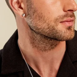 Boucles D'oreilles Puces Black Love|Marc Orian Online