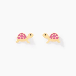 Boucles D'oreilles Puces Cali Tortue Or Jaune|Marc Orian Best