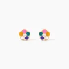 Boucles D'Oreilles Puces Caly Or Jaune Oxyde De Zirconium|Marc Orian Hot
