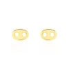 Boucles D'oreilles Puces Cara Or Jaune