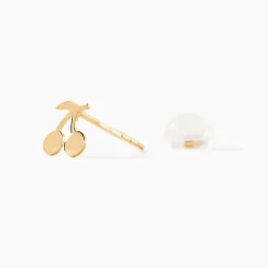 Boucles D'oreilles Puces Cerisia Or Jaune|Marc Orian Sale