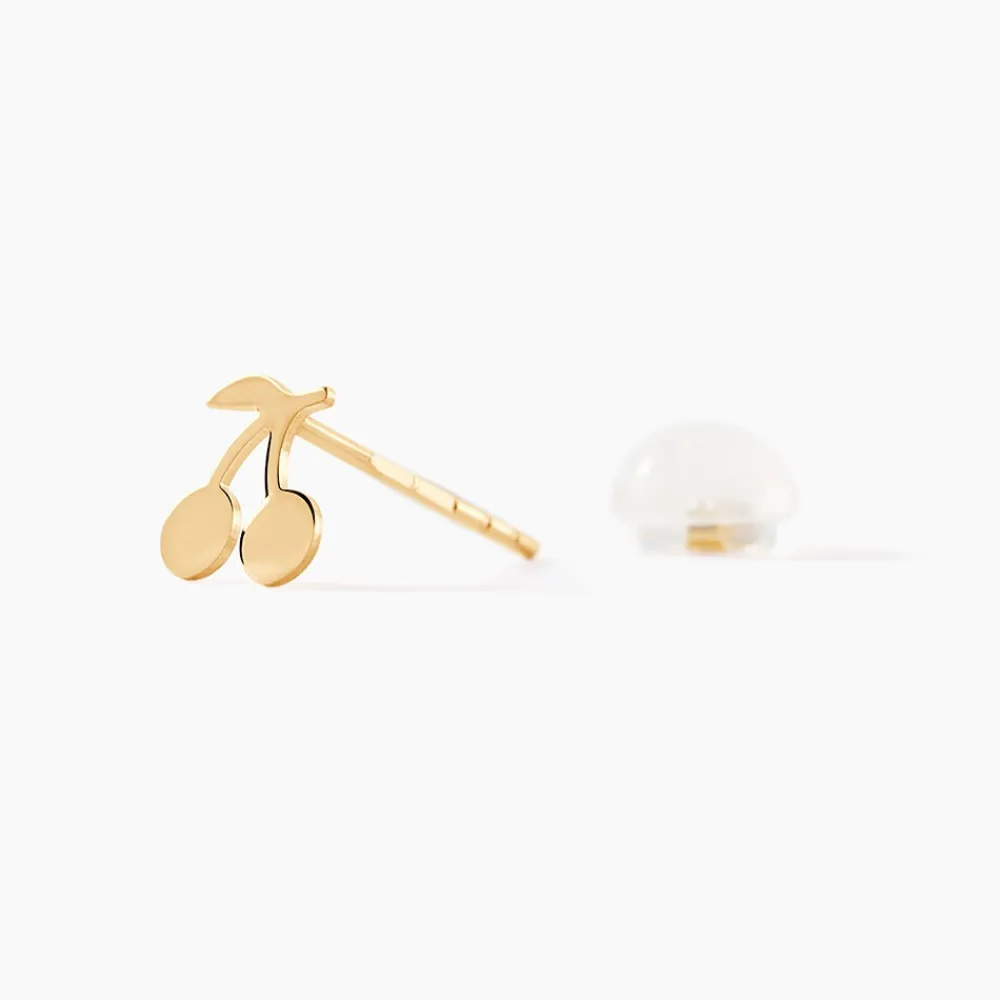 Boucles D'oreilles Puces Cerisia Or Jaune|Marc Orian Sale
