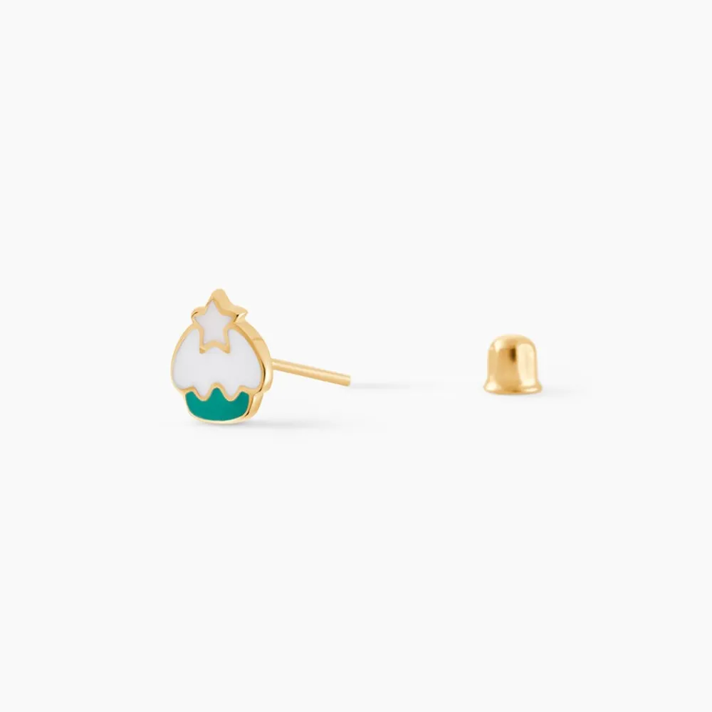 Boucles D'Oreilles Puces Daedalus Or Jaune|Marc Orian