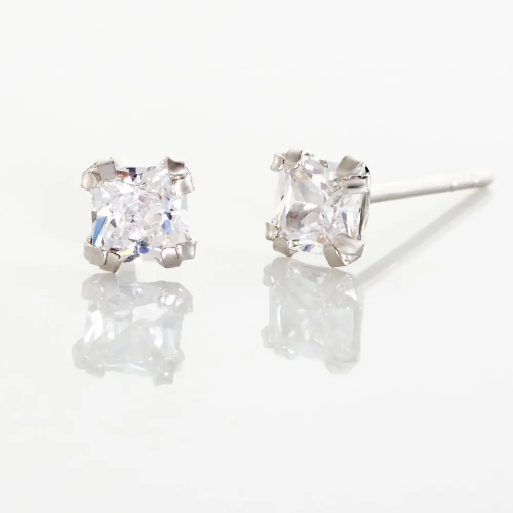 Boucles D'oreilles Puces Doreen De Zirconium|Marc Orian Outlet