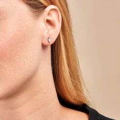 Boucles D'oreilles Puces Eclat D'Aurore s De Zirconium|Marc Orian Best