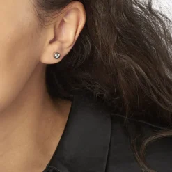 Boucles D'oreilles Puces Fidelia Boule|Marc Orian Online