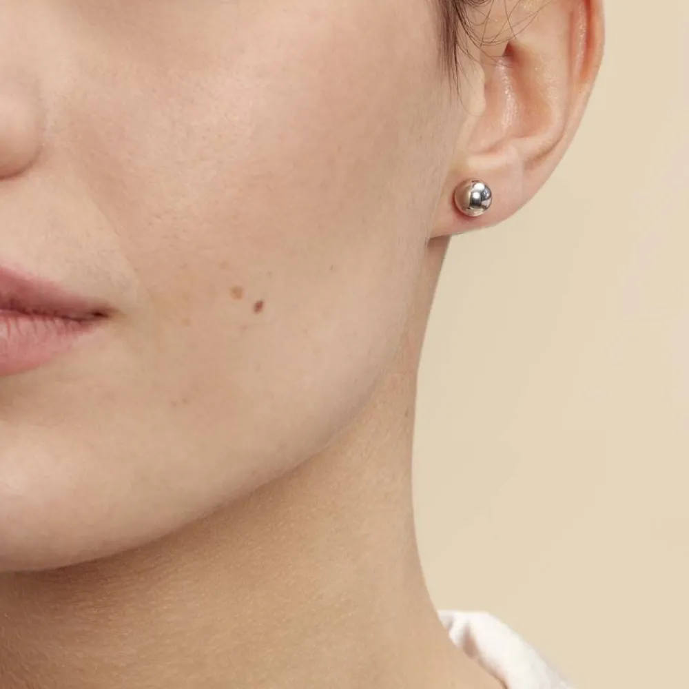 Boucles D'oreilles Puces Fidelia Boule|Marc Orian Sale