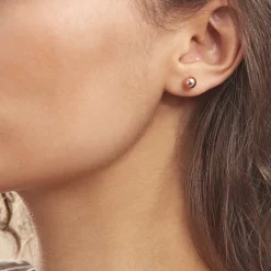 Boucles D'oreilles Puces Fidelia Boule|Marc Orian Discount