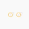 Boucles D'oreilles Puces Freyde Or Jaune