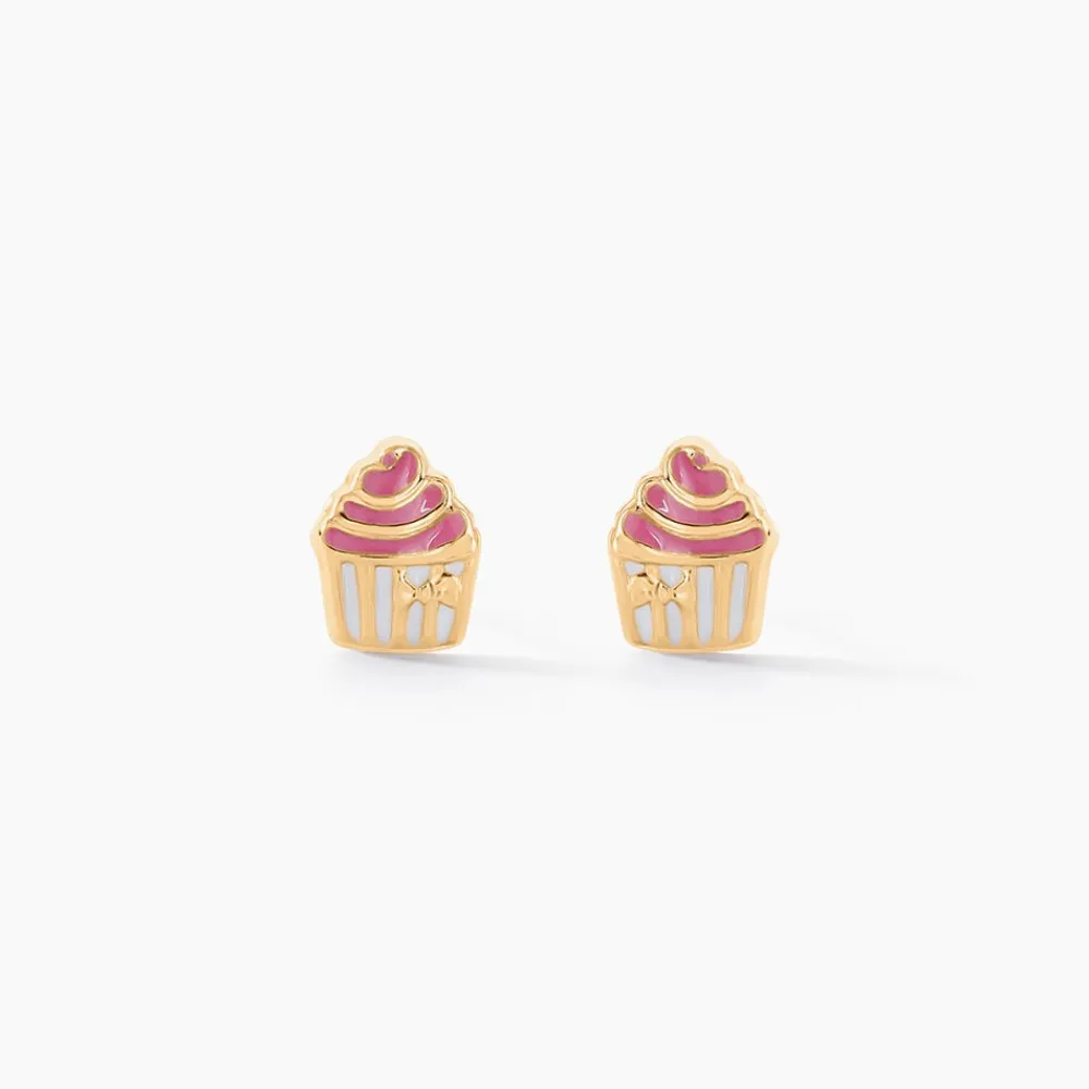 Boucles D'oreilles Puces Gautama Or Jaune|Marc Orian Sale