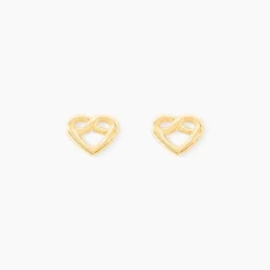 Boucles D'oreilles Puces Hartwin Or Jaune