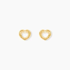 Boucles D'oreilles Puces Himelinda Or Jaune|Marc Orian