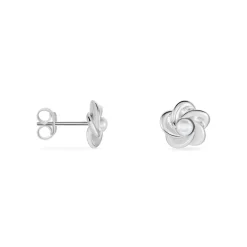 Boucles D'oreilles Puces Kanani Argent Blanc Perle De Culture|Marc Orian Clearance