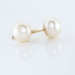 Boucles D'oreilles Puces Kesya Or Jaune