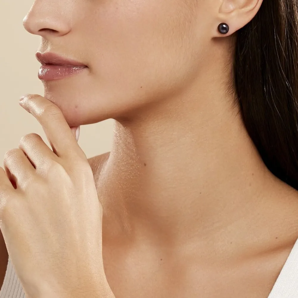 Boucles D'oreilles Puces Kesya Or Jaune|Marc Orian Hot