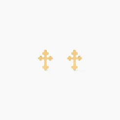 Boucles D'Oreilles Puces Lyndon Or Jaune|Marc Orian Sale