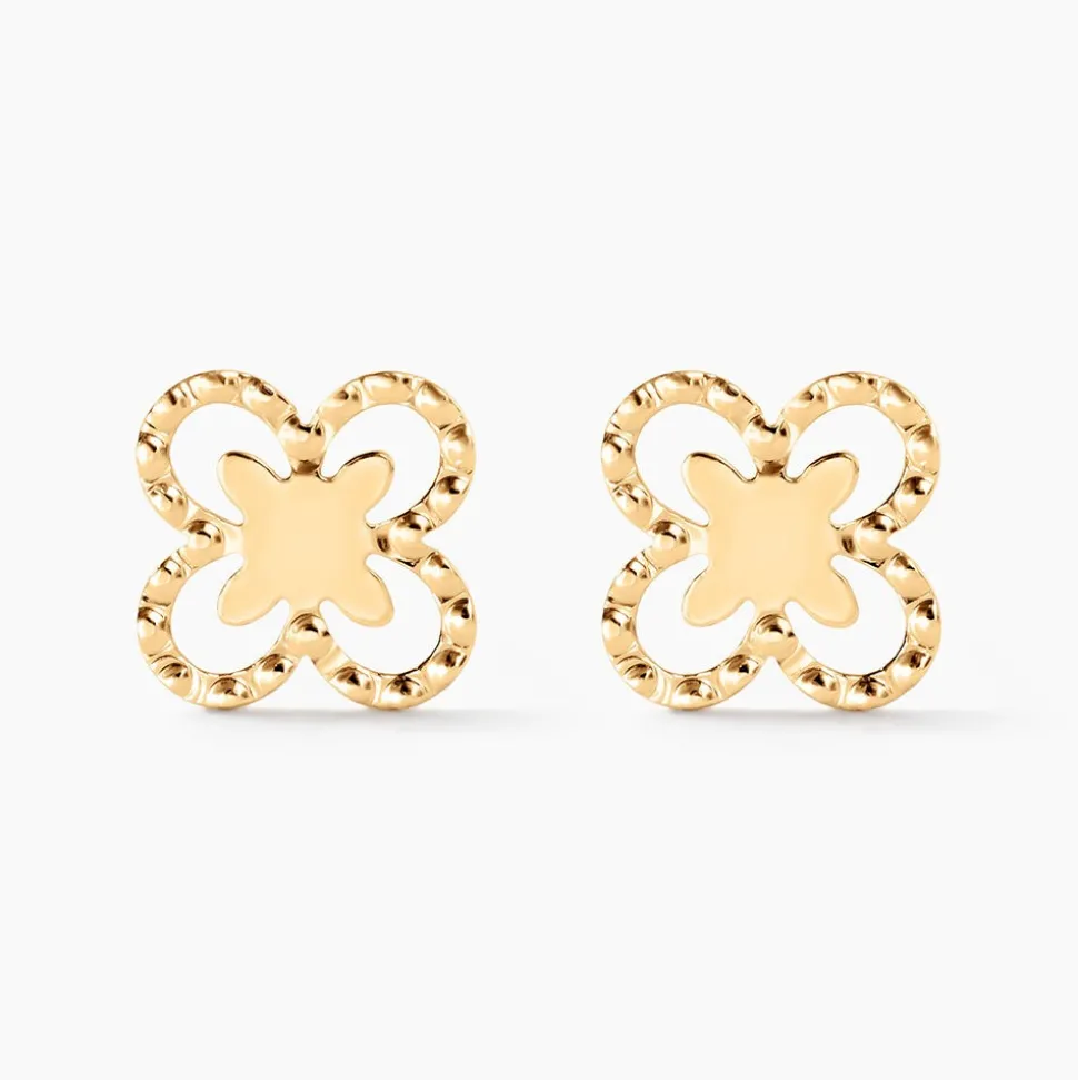 Boucles D'Oreilles Puces Lyss Or Jaune