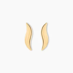 Boucles D'oreilles Puces Merrion Or Jaune