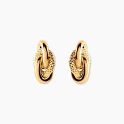 Boucles D'oreilles Puces Niko Or Jaune|Marc Orian Online