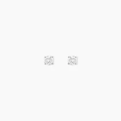 Boucles D'oreilles Puces One Or Jaune Diamants|Marc Orian Clearance