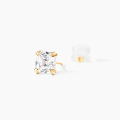 Boucles D'oreilles Puces Or Jaune Doreen Oxydes De Zirconium|Marc Orian Clearance