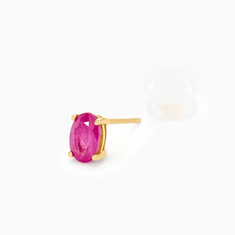 Boucles D'oreilles Puces Ovale|Marc Orian Clearance