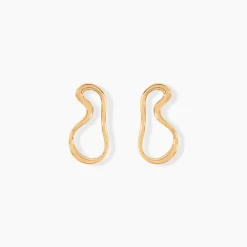 Boucles D'oreilles Puces Seyda Plaqué Or Jaune|Marc Orian Discount