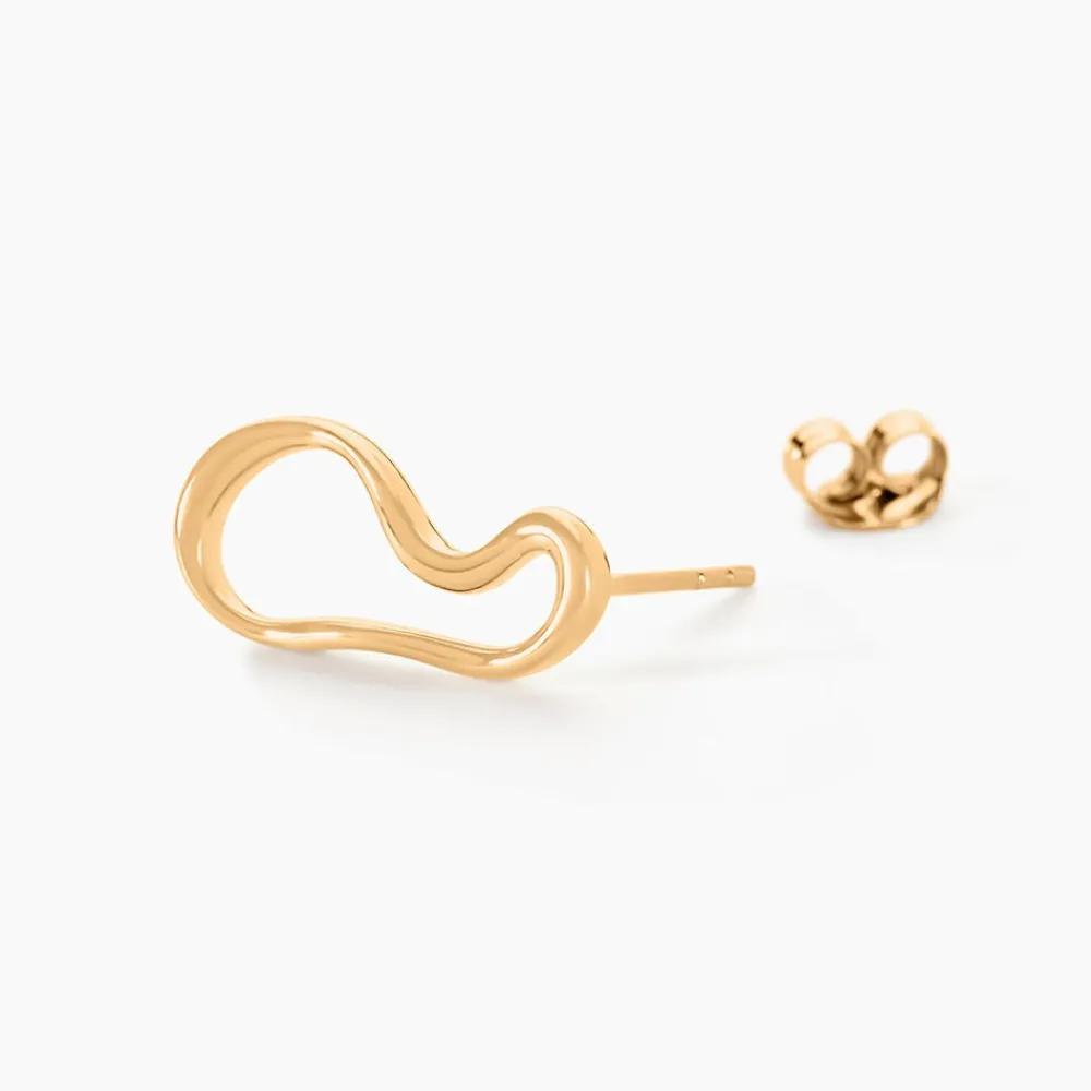 Boucles D'oreilles Puces Seyda Plaqué Or Jaune|Marc Orian Discount