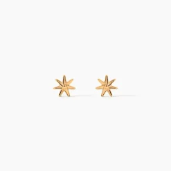 Boucles D'Oreilles Puces Shania Plaqué Or Jaune|Marc Orian Clearance