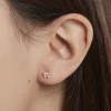 Boucles D'oreilles Puces Sienna Papillon Or Jaune|Marc Orian