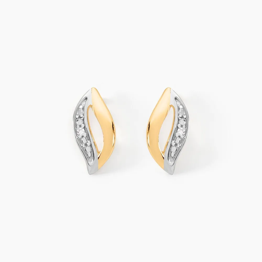 Boucles D'oreilles Puces Smeralda|Marc Orian Outlet